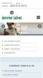 Mobile Screenshot of interiortalent.com